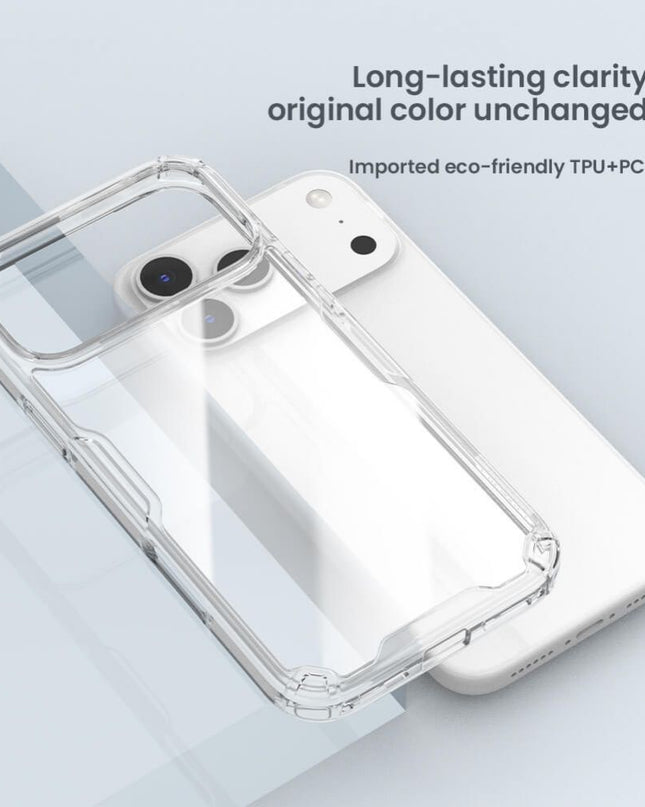 Maska za iPhone 17 Pro 6.3 transparent Nillkin Nature Pro