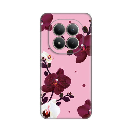 Maska za Xiaomi Redmi Note 15 Pro Plus 5G Pink Orchid Silikonska Print Skin