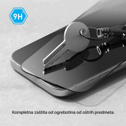 Zastitno staklo Tempered glass Teracell Titan 2.5D za Honor X7d/400 Smart 5G crni