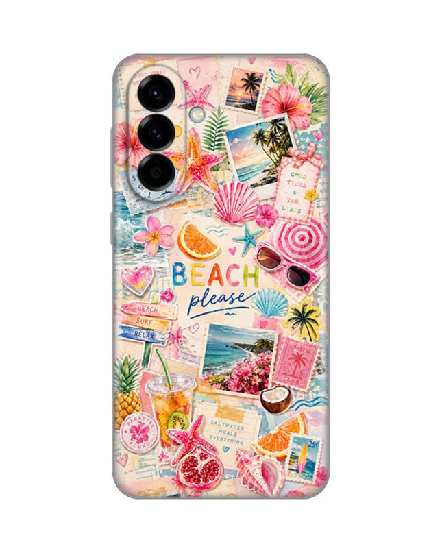 Maska za Samsung A576B Galaxy A57 5G Beach Please Silikonska Print Skin