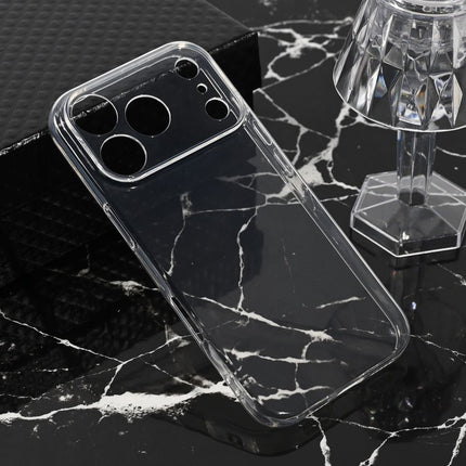 Maska za iPhone 17 Pro 6.3 transparent silikonska Ultra Thin