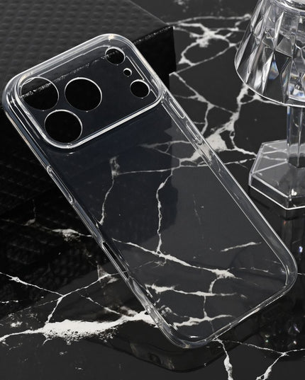 Maska za iPhone 17 Pro 6.3 transparent silikonska Ultra Thin