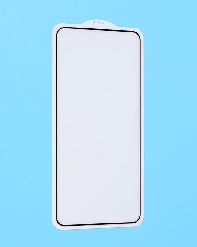 Zastitno staklo Tempered glass Teracell Titan 2.5D za Samsung G991B Galaxy S21 crni (fingerprint unlock)