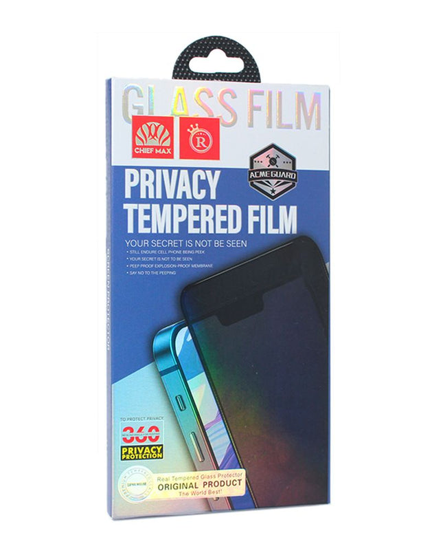 Zastitno staklo Tempered Glass Privacy 2.5D full glue za Samsung A356B Galaxy A35 5G crni