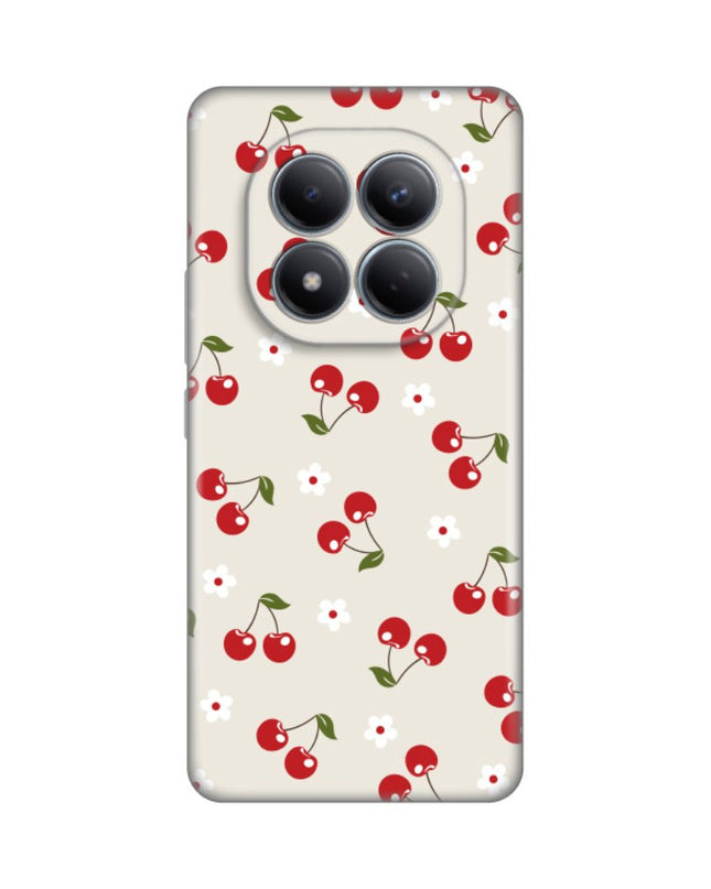 Maska za Xiaomi Redmi Note 15 Pro 4G Cherry and Flowers Silikonska Print