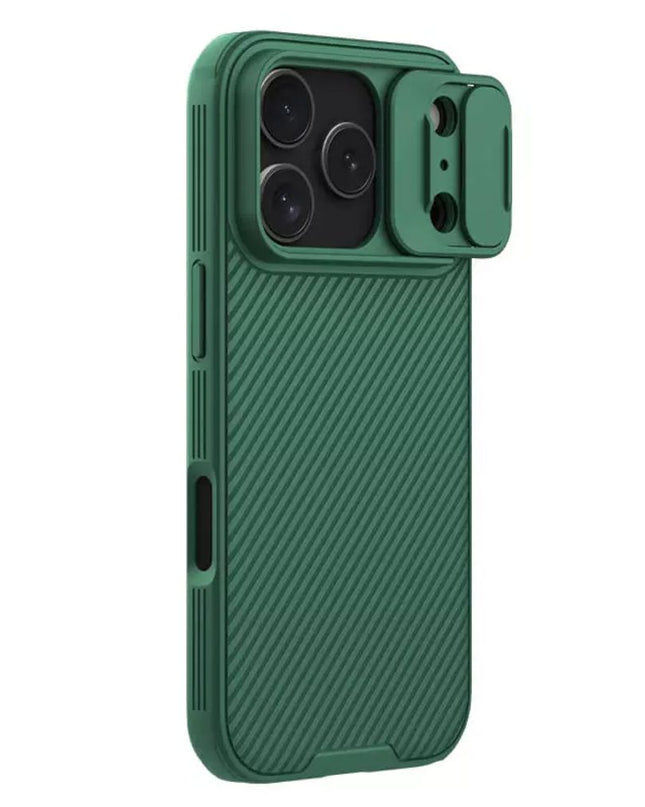 Maska za iPhone 17 Pro 6.3 zelena Nillkin CamShield Pro