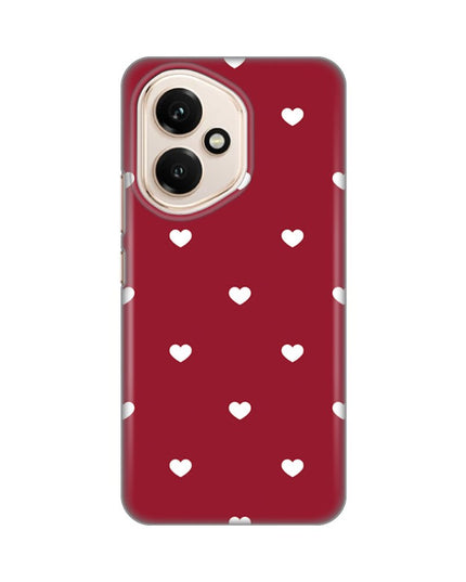 Maska za Honor 400 Burgundy Hearts Silikonska Print Skin