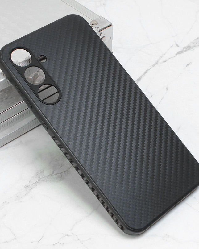 Maska za Samsung S731B Galaxy S25 FE crna Carbon fiber