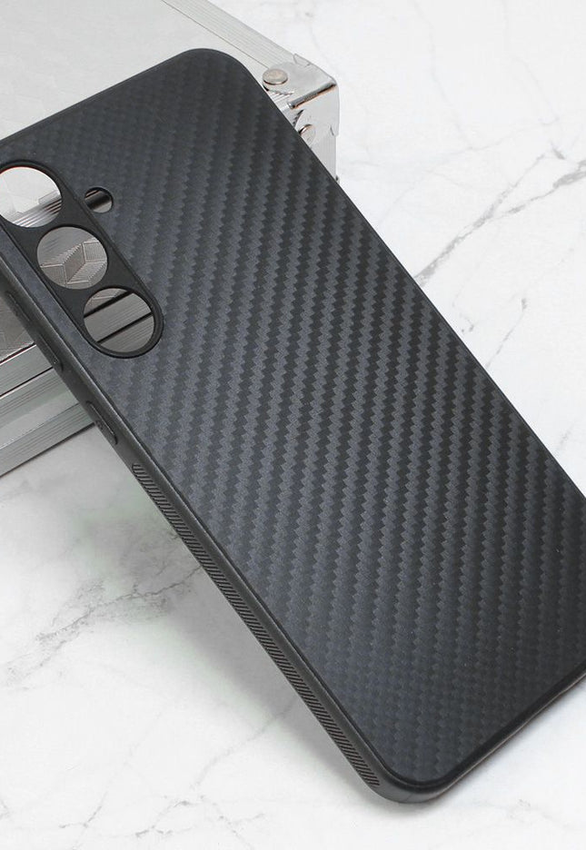 Maska za Samsung S731B Galaxy S25 FE crna Carbon fiber