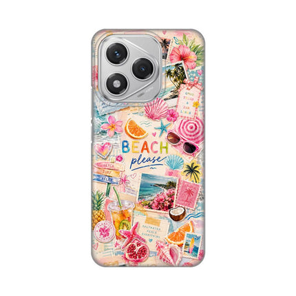 Maska za Honor 400 Lite Beach Please Silikonska Print Skin
