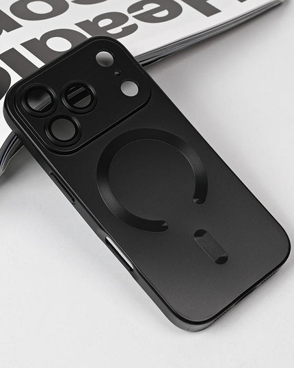 Maska za iPhone 17 Pro 6.3 crna Magsafe Chrome