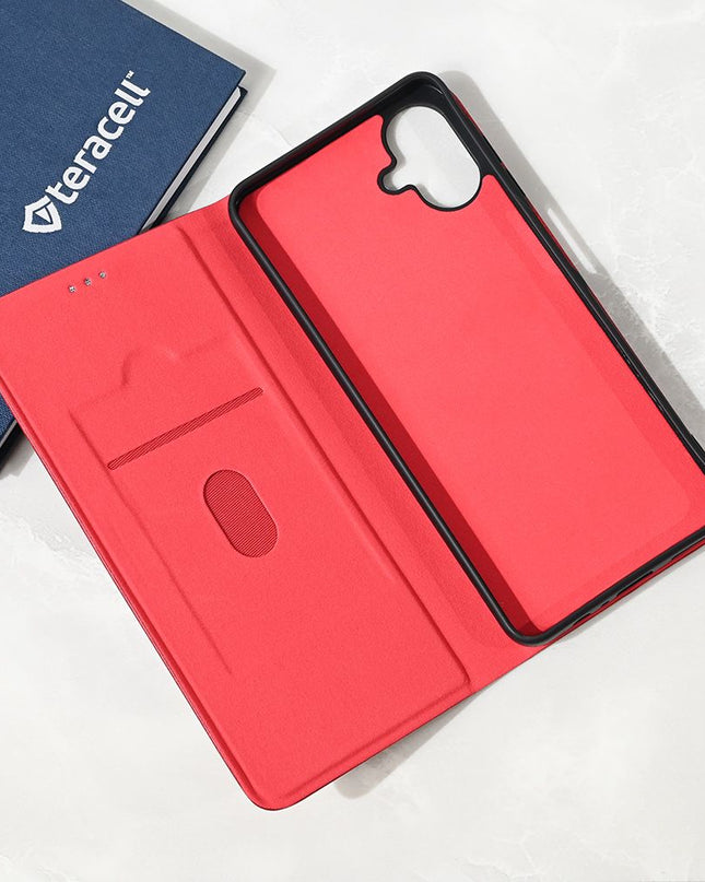 Maska za Samsung A065F/A075F Galaxy A06/A07 crvena Teracell Elegant Flip