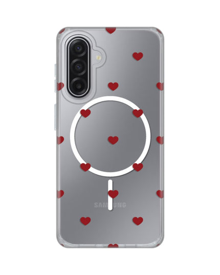 Maska za Samsung A175F Galaxy A17 Red Hearts Print Magsafe