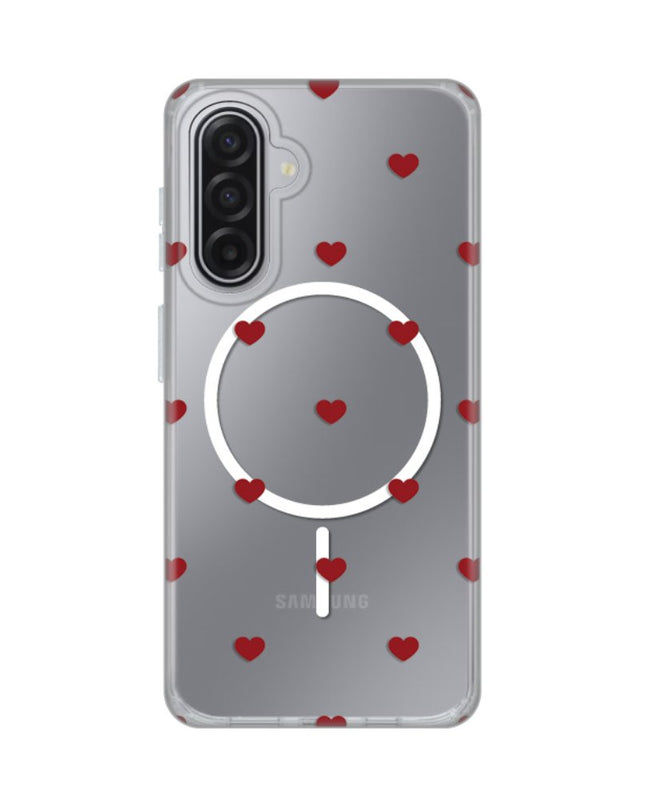 Maska za Samsung A175F Galaxy A17 Red Hearts Print Magsafe