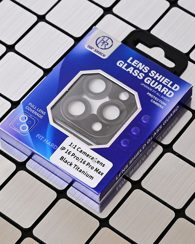 Zastita za kameru za iPhone 16 Pro 6.3/iPhone 16 Pro Max 6.9 crna