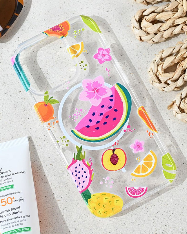 Torbica Print Magsafe za iPhone 16 Pro 6.3 Summer Fruits