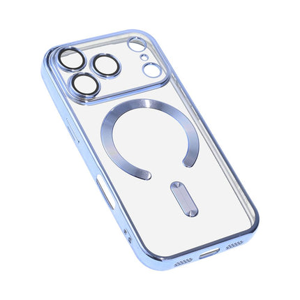 Maska za iPhone 17 Pro/18 Pro 6.3 plava Magsafe Lux