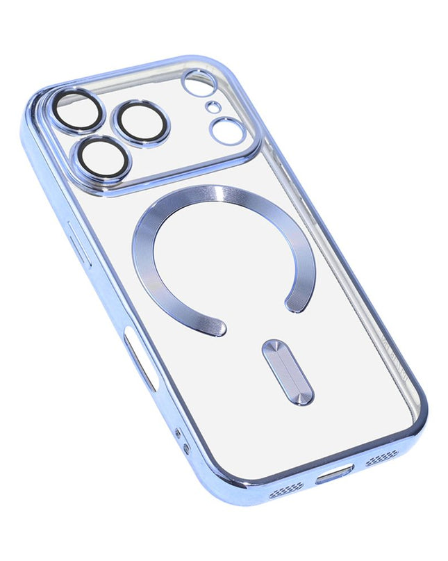 Maska za iPhone 17 Pro/18 Pro 6.3 plava Magsafe Lux