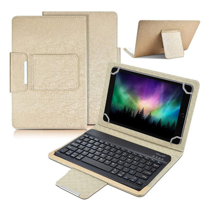 "Torbica sa Bluetooth Tastaturom Leather za Tablet 11"" Univerzalna zlatna"