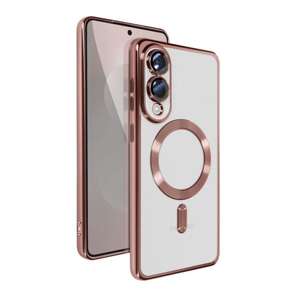 Maska za Samsung S937B Galaxy S25 Edge roze Magsafe Lux