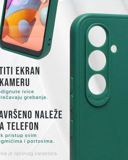 Maska za Honor Magic 8 Lite crna 3D Camera