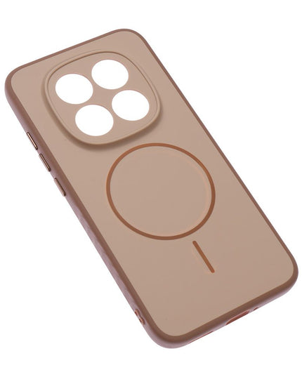 Maska za Xiaomi Redmi Note 15 Pro 5G braon Magsafe Matte Line