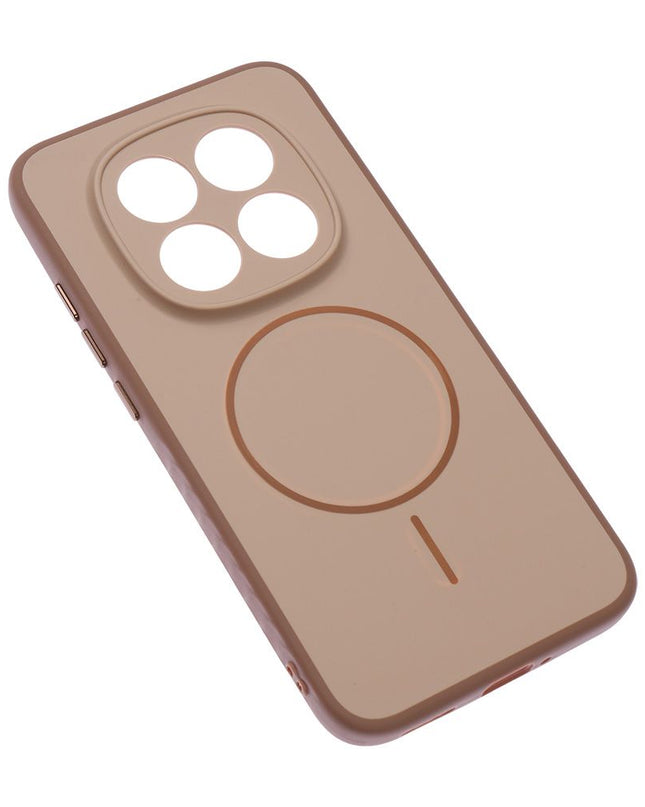 Maska za Xiaomi Redmi Note 15 Pro 5G braon Magsafe Matte Line