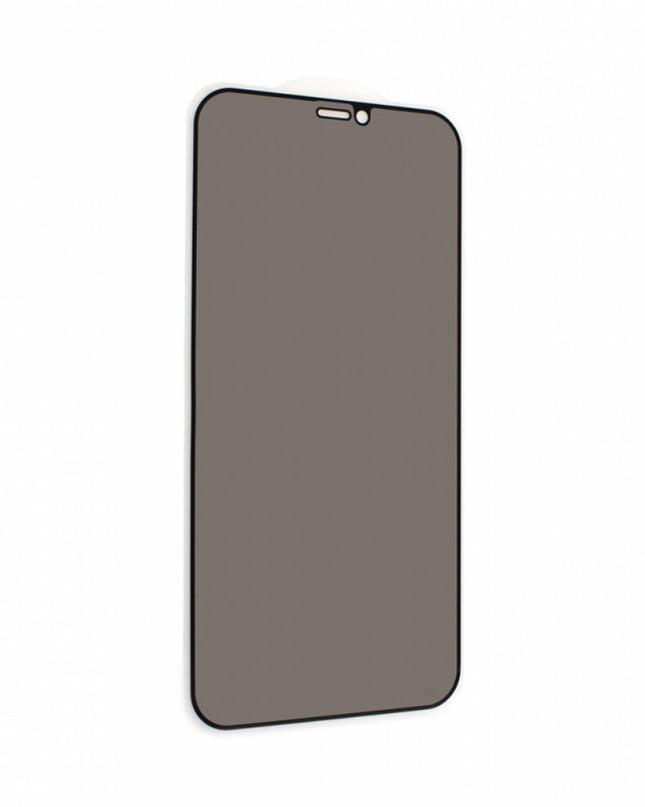 Zastitno staklo Tempered Glass Privacy 2.5D full glue za iPhone 12/12 Pro 6.1 crna