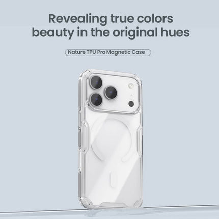 Maska za iPhone 17 Pro 6.3 transparent Nillkin Nature Pro Magnetic