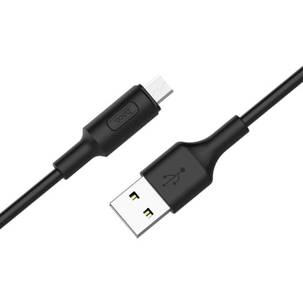 Data kabl HOCO X25 Soarer micro USB 1m crni