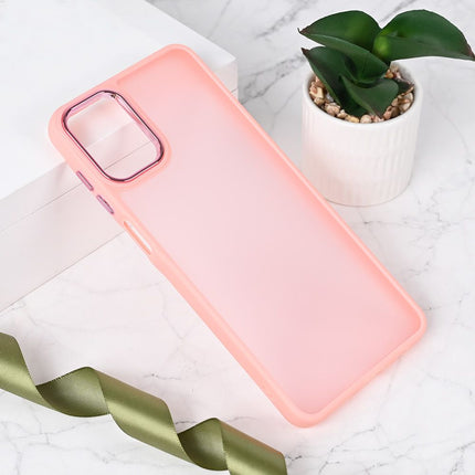 Maska Shining Camera za Samsung A075F Galaxy A07 4G roze