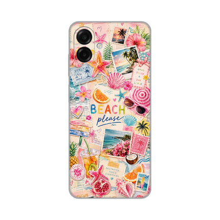 Maska za Samsung A075F Galaxy A07 Beach Please Silikonska Print Skin