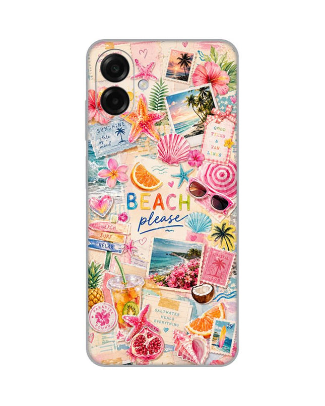 Maska za Samsung A075F Galaxy A07 Beach Please Silikonska Print Skin