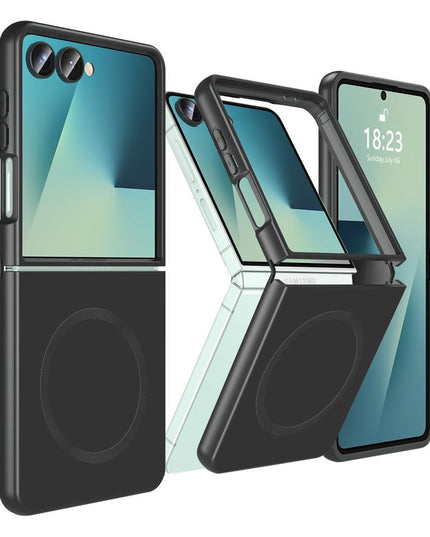 Maska za Samsung F751B Galaxy Z Flip 7 crna Magsafe Elegant Fold