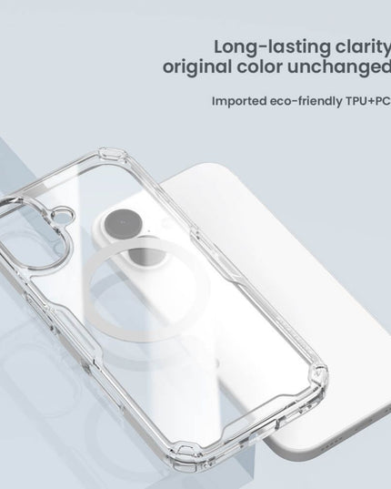Maska za iPhone 17 6.3 transparent Nillkin Nature Pro Magnetic