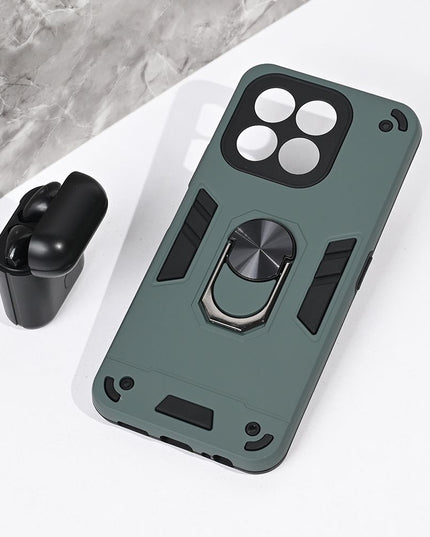 Maska za Honor X6c tamno siva Hard Ring