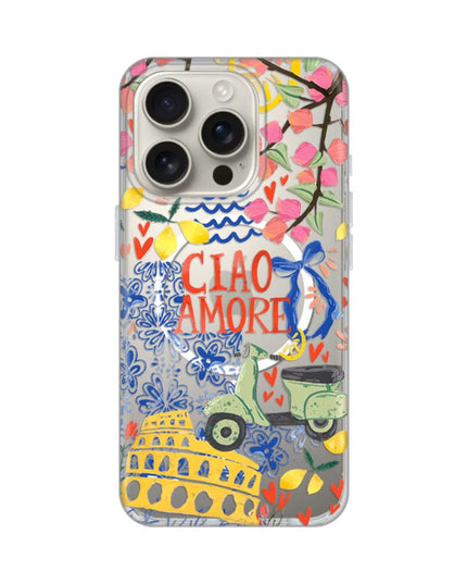 Maska za iPhone 16 Pro 6.3 Ciao Amore Print Magsafe