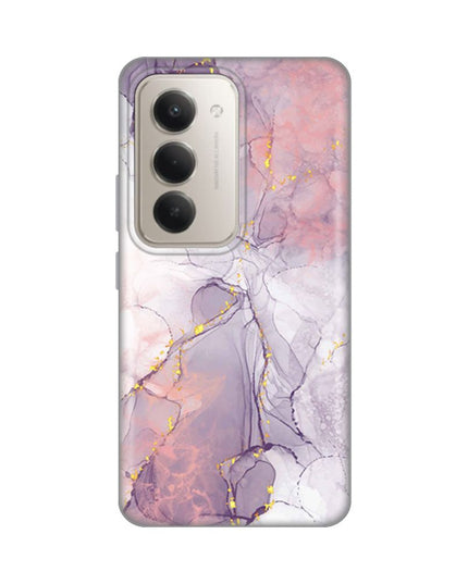 Maska za Xiaomi Redmi 15 4G Pink Marble Silikonska Print