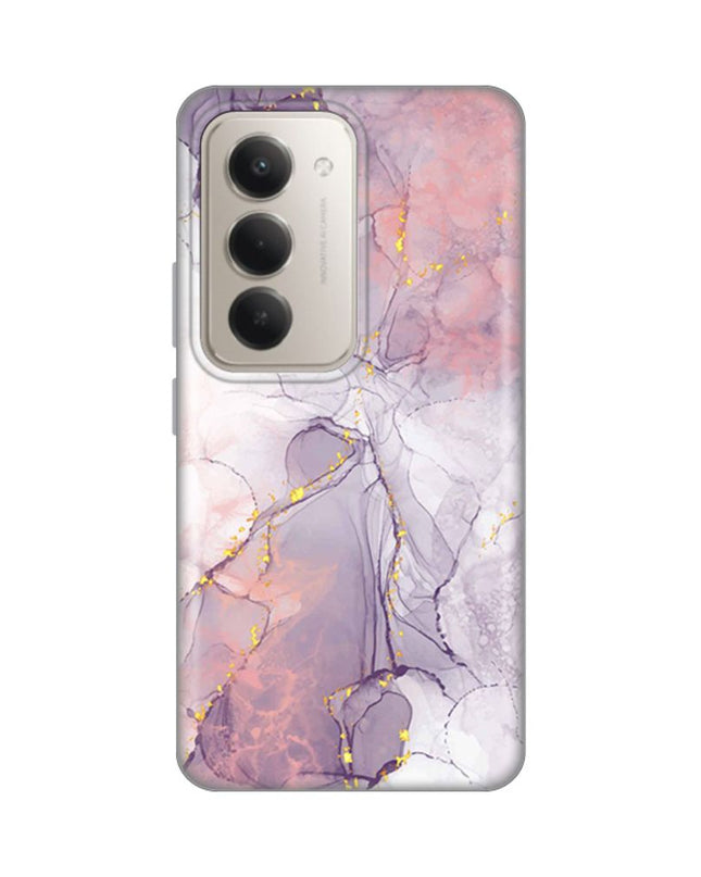 Maska za Xiaomi Redmi 15 4G Pink Marble Silikonska Print