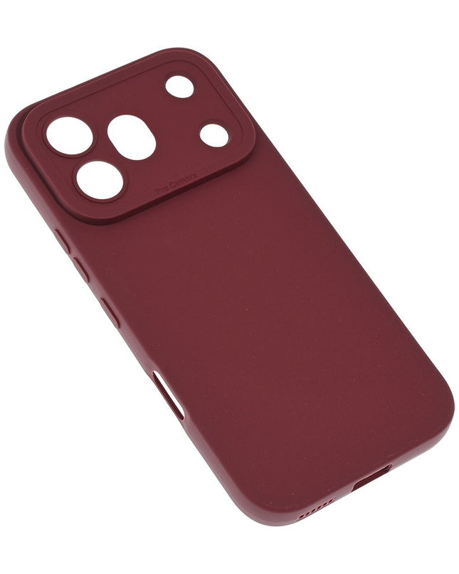 Maska za Honor 600 Pro bordo Silikon Pro Camera