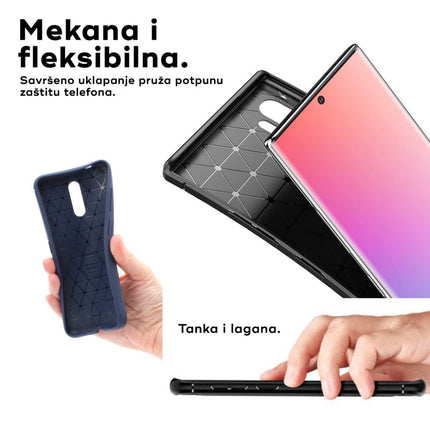 Maska za iPhone 17 6.3 crna Defender Carbon