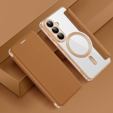 Maska za Samsung S941B Galaxy S26 braon Magsafe Lux Bi Fold