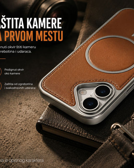 Maska za Samsung S941B Galaxy S26 tamno plava Magsafe Urban Leather