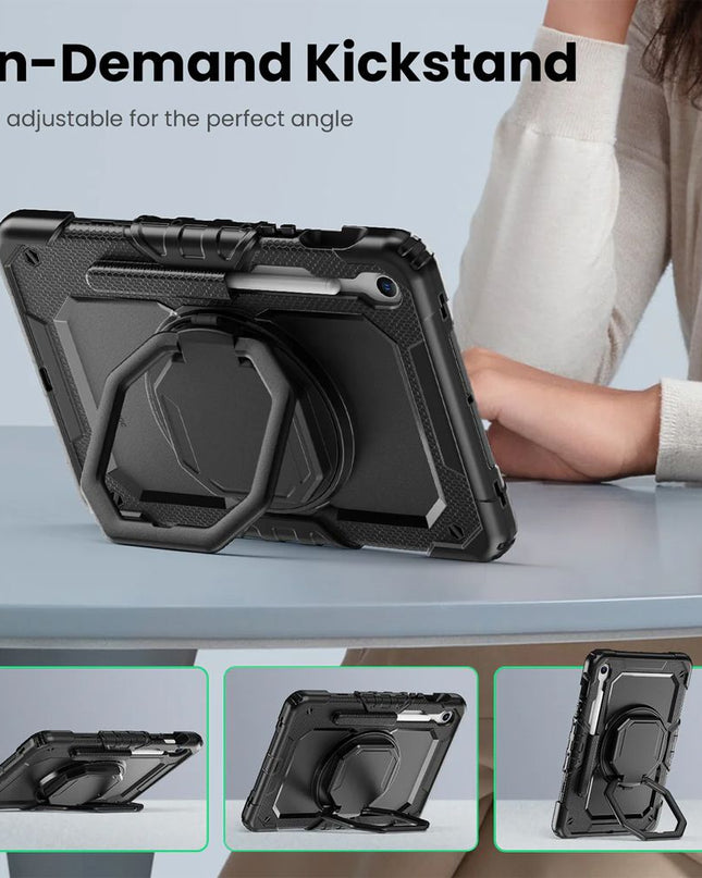 Maska za Samsung X520 Galaxy Tab S10 FE crna Outdoor