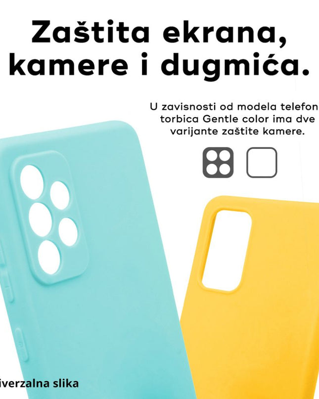 Maska za Honor X5c Plus mint Gentle Color