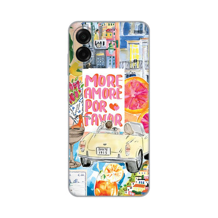 Maska za Samsung A075F Galaxy A07 More Amore Silikonska Print