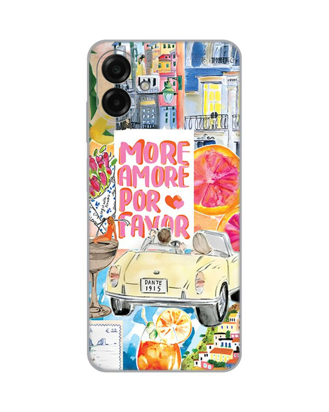 Maska za Samsung A075F Galaxy A07 More Amore Silikonska Print