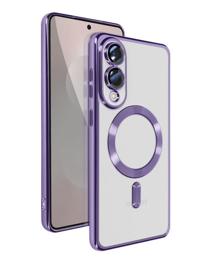 Maska za Samsung S937B Galaxy S25 Edge ljubicasta Magsafe Lux