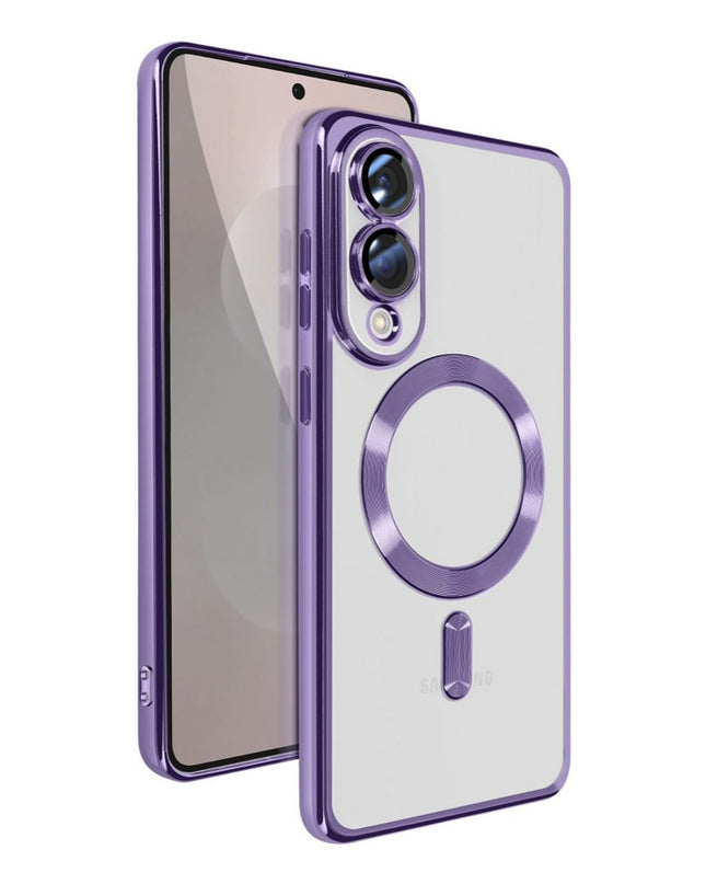 Maska za Samsung S937B Galaxy S25 Edge ljubicasta Magsafe Lux