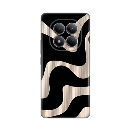 Maska za Xiaomi Redmi Note 15 Pro 4G Black Flow Silikonska Print Skin